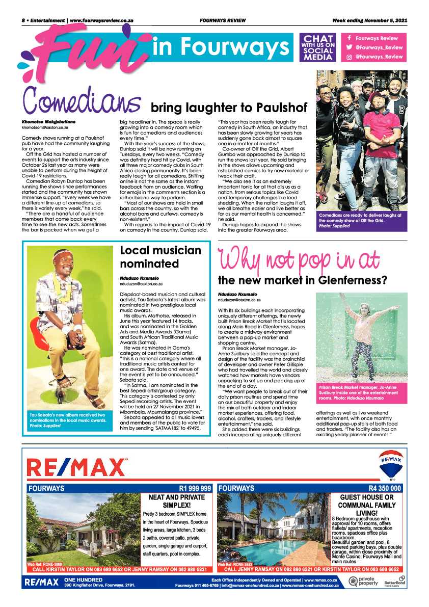 Fourways Review 05 November 2021 page 8