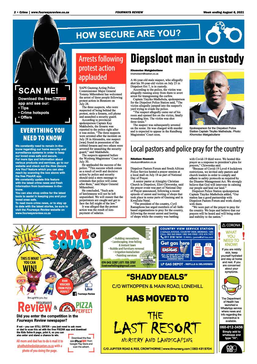 Fourways Review 06 August 2021 page 2