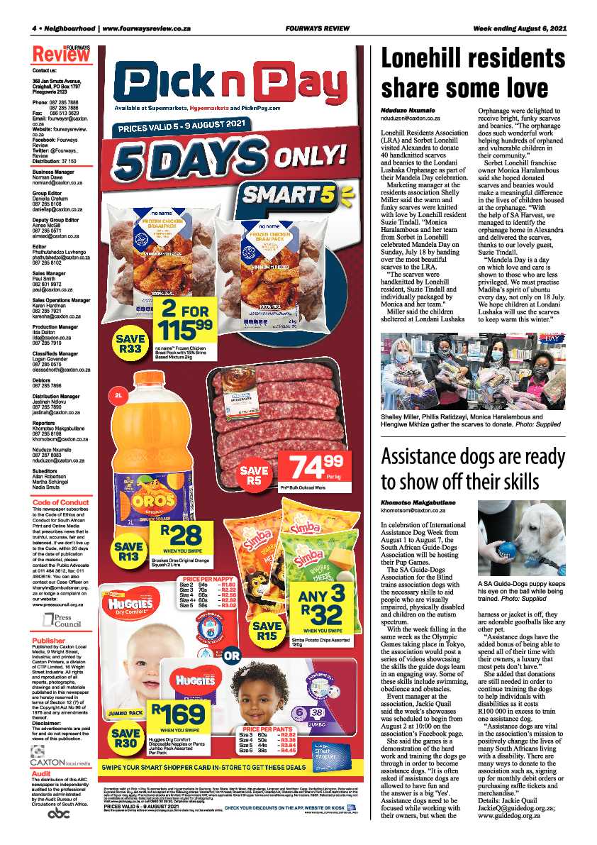 Fourways Review 06 August 2021 page 4