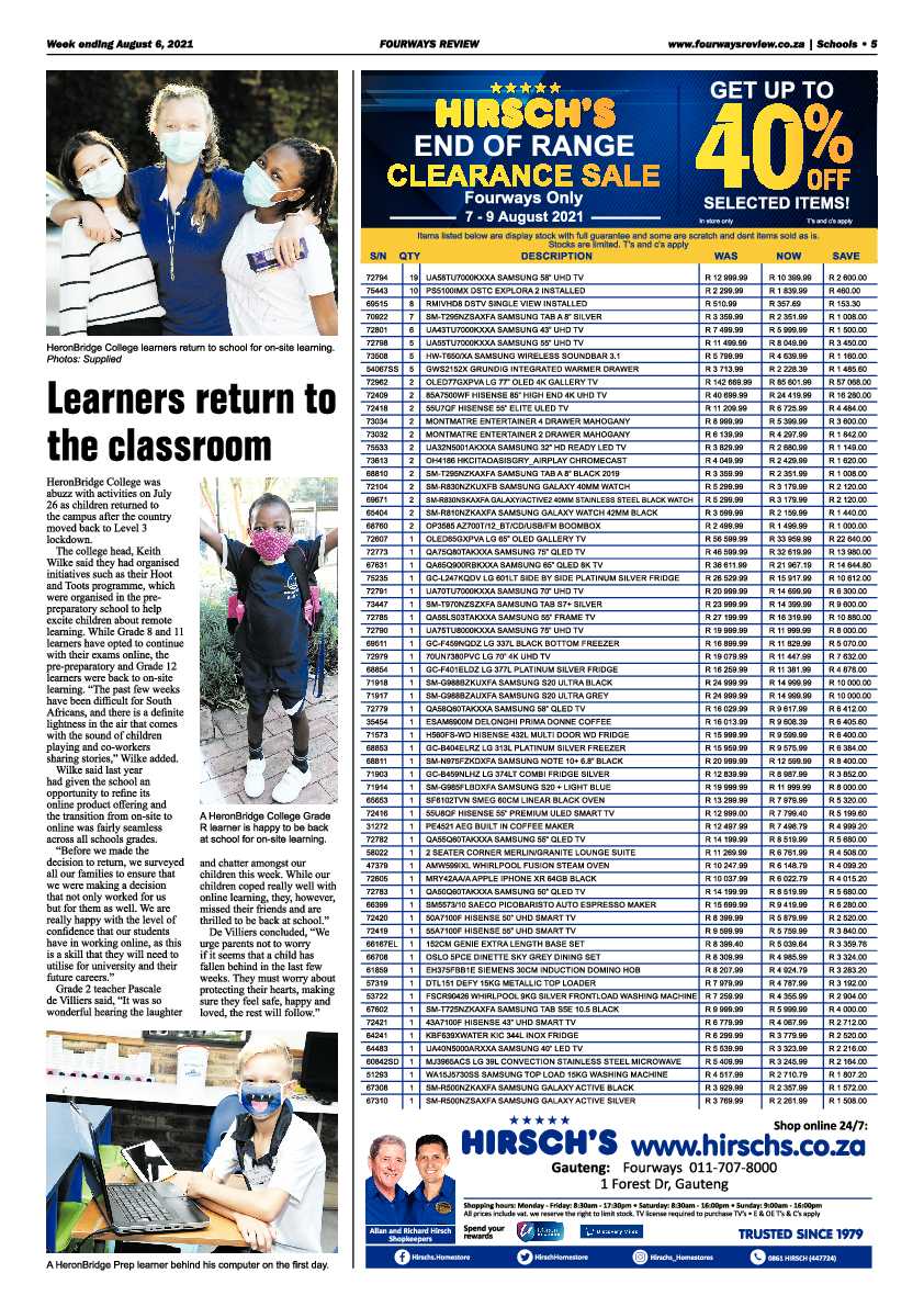 Fourways Review 06 August 2021 page 5