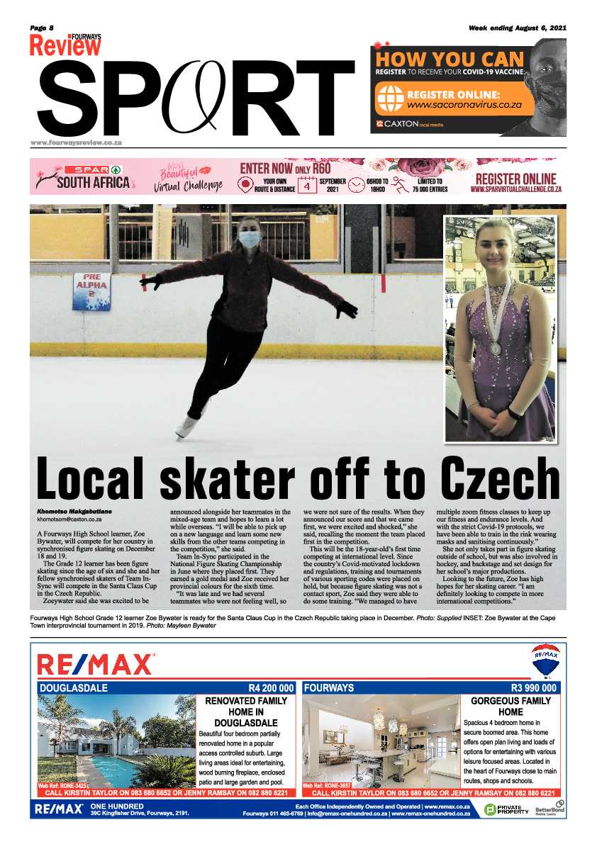 Fourways Review 06 August 2021 page 8
