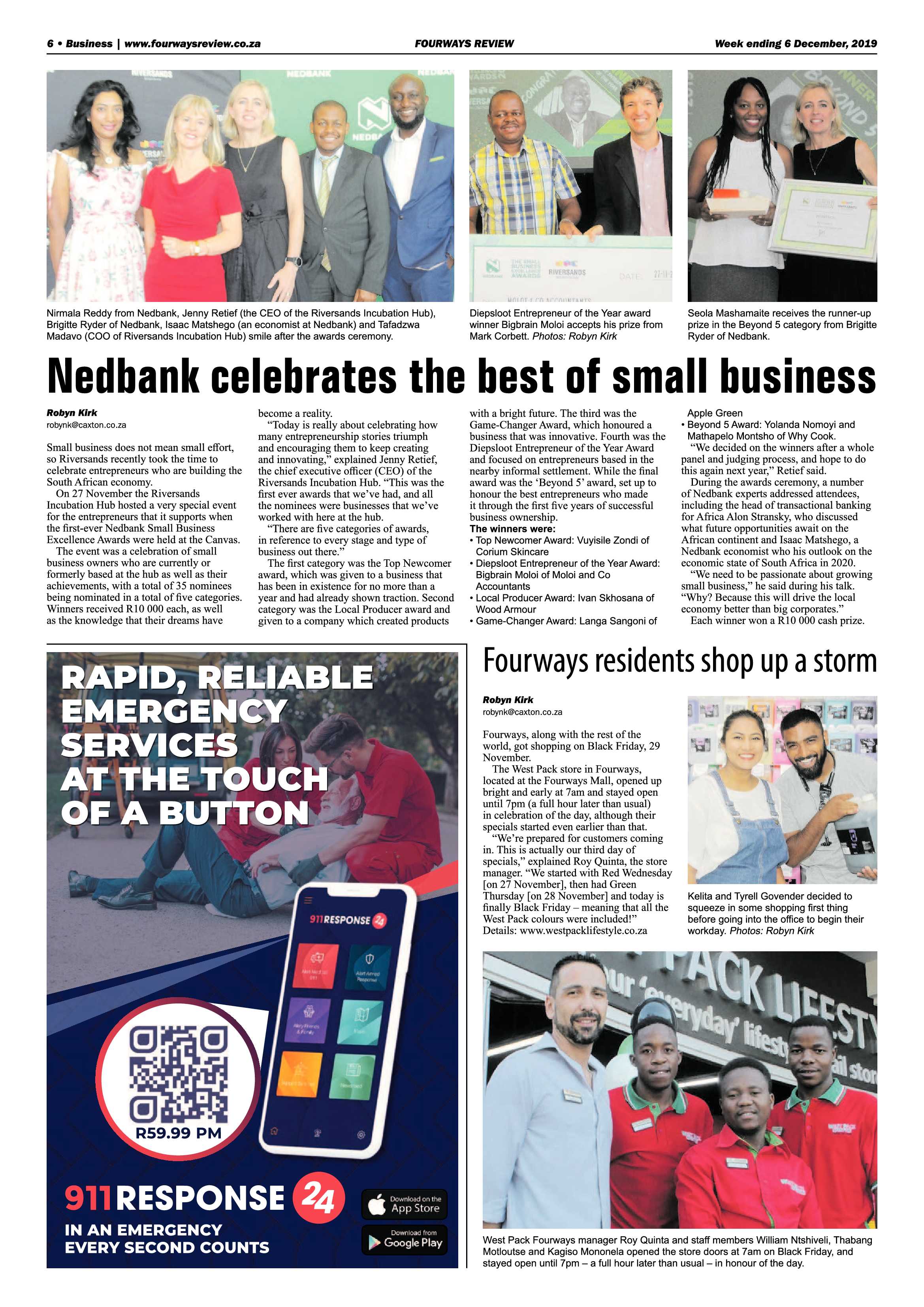 Fourways Review 06 December 2019 page 6