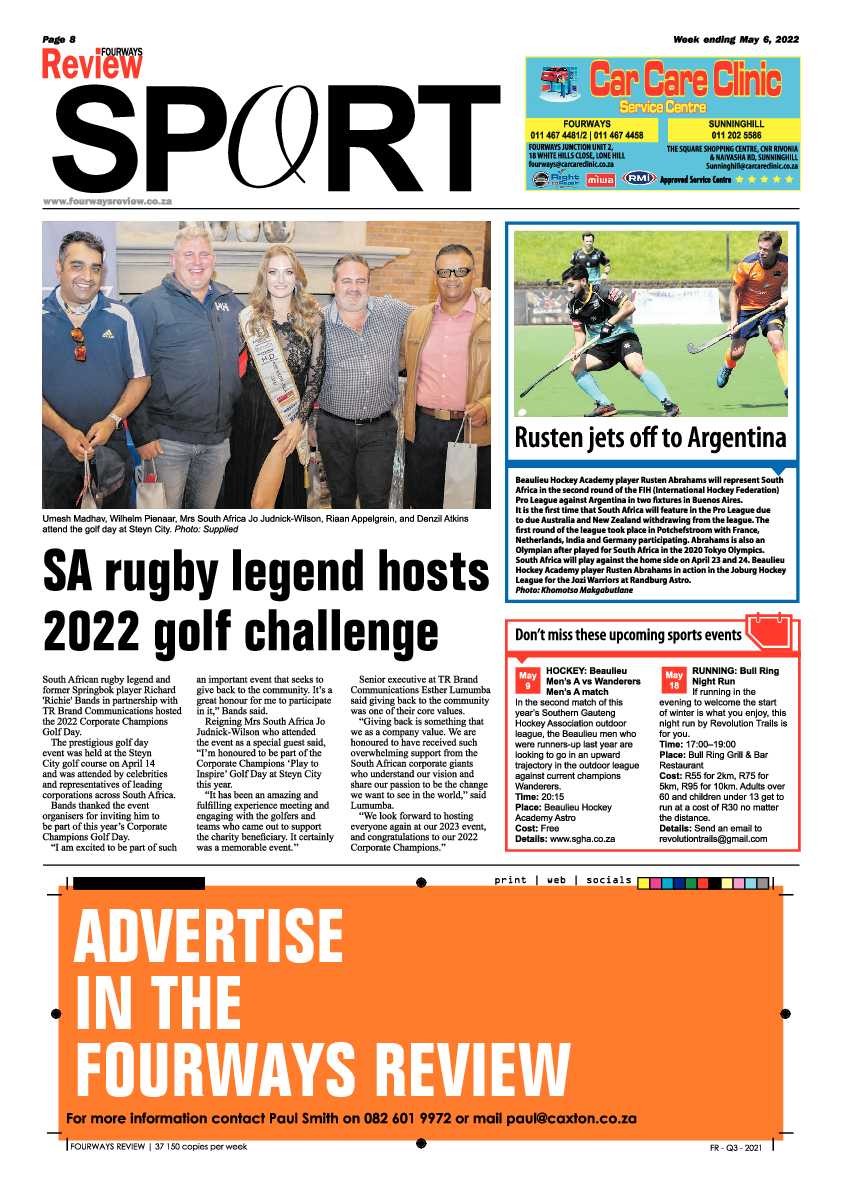 Fourways Review 06 May 2022 page 8