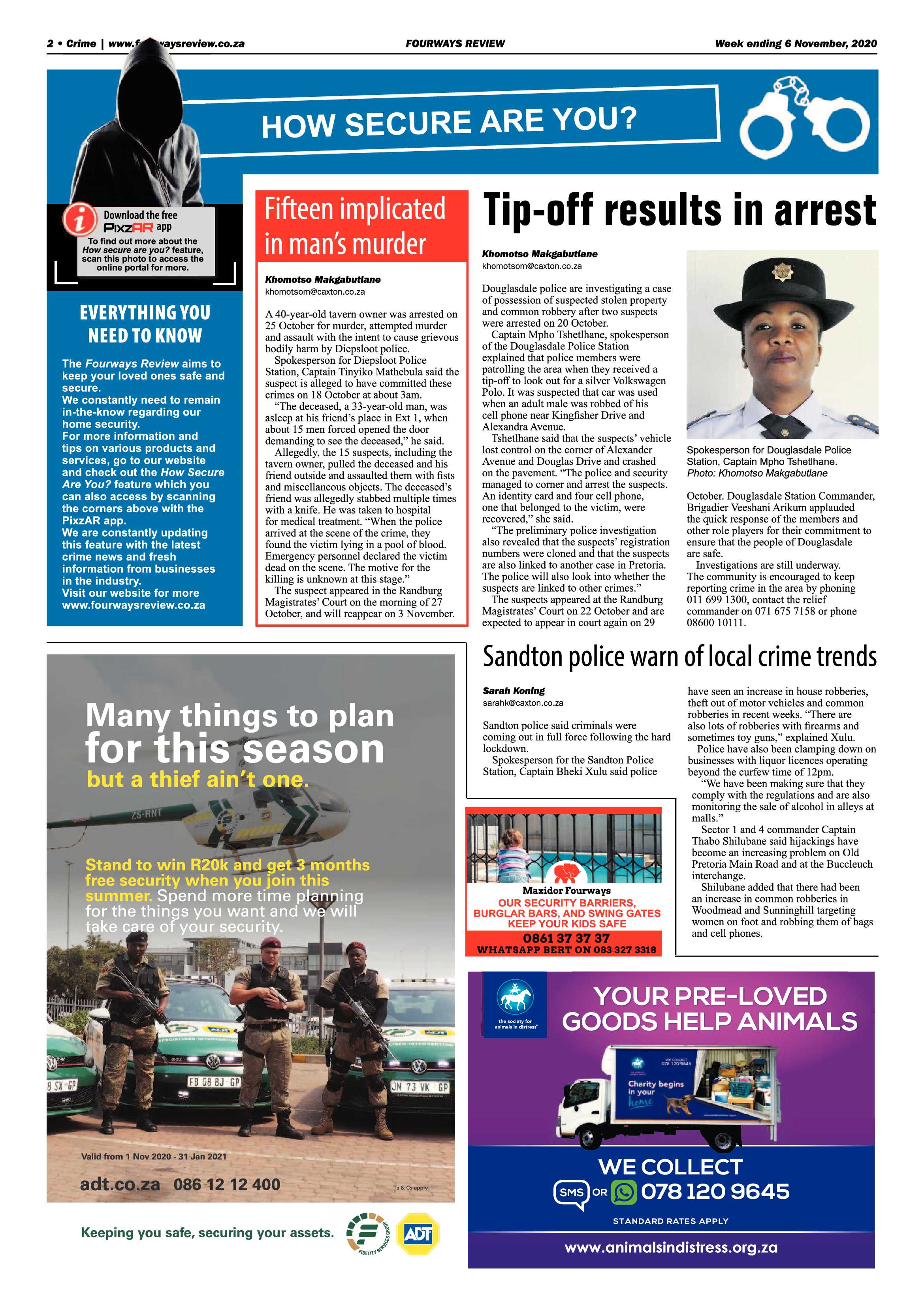 Fourways Review 06 November 2020 page 2