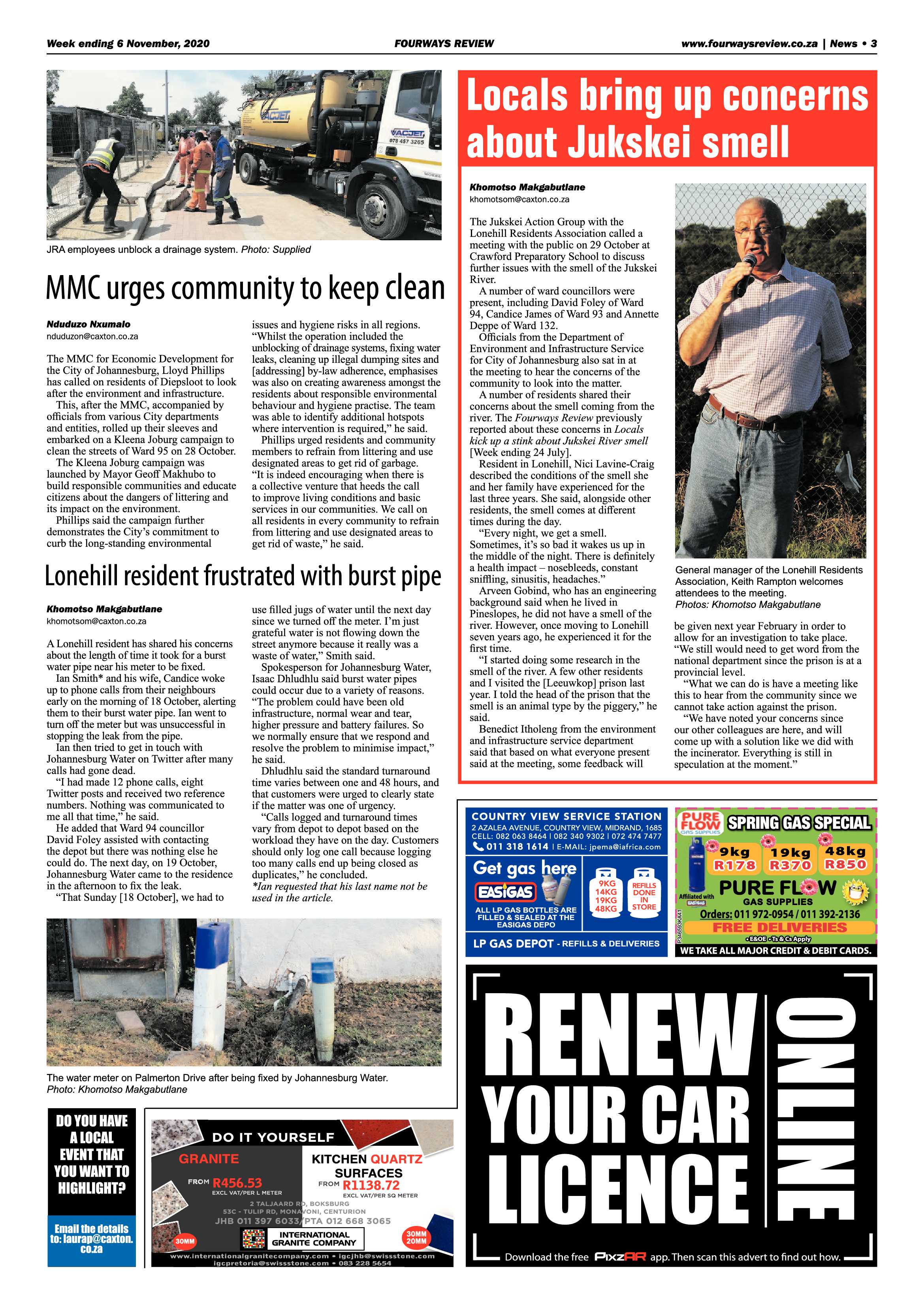 Fourways Review 06 November 2020 page 3