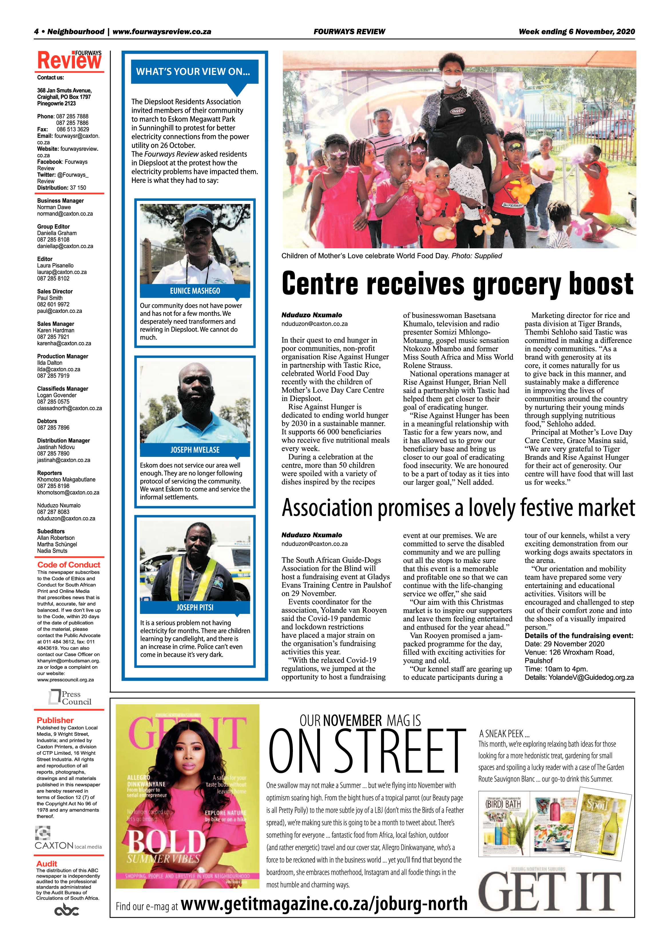 Fourways Review 06 November 2020 page 4