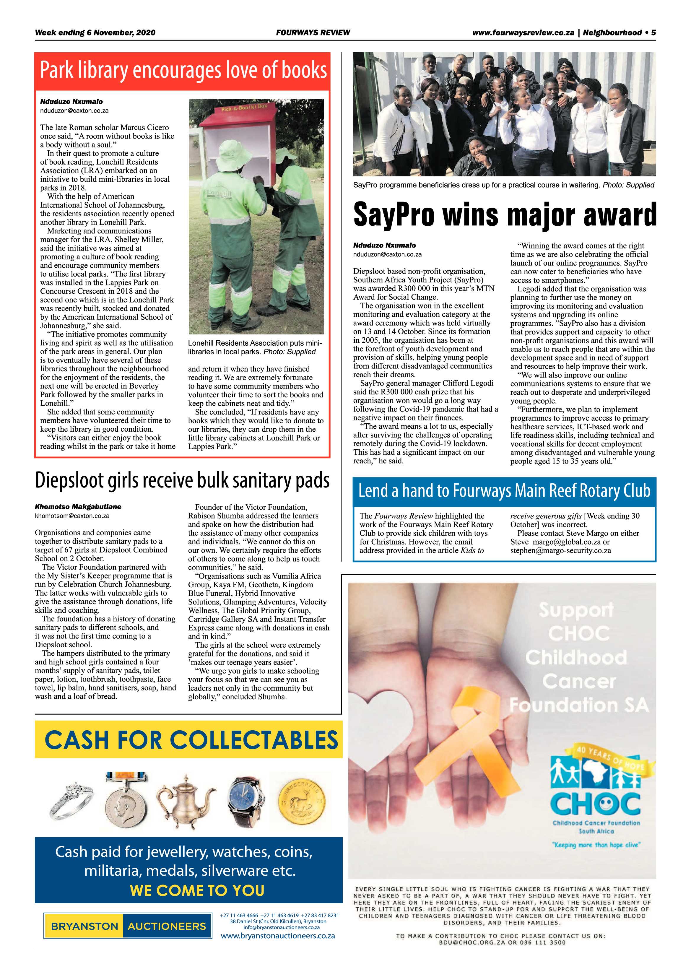 Fourways Review 06 November 2020 page 5
