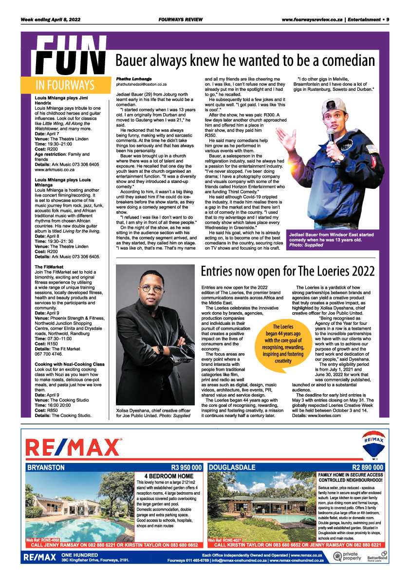 Fourways Review 08 April 2022 page 9