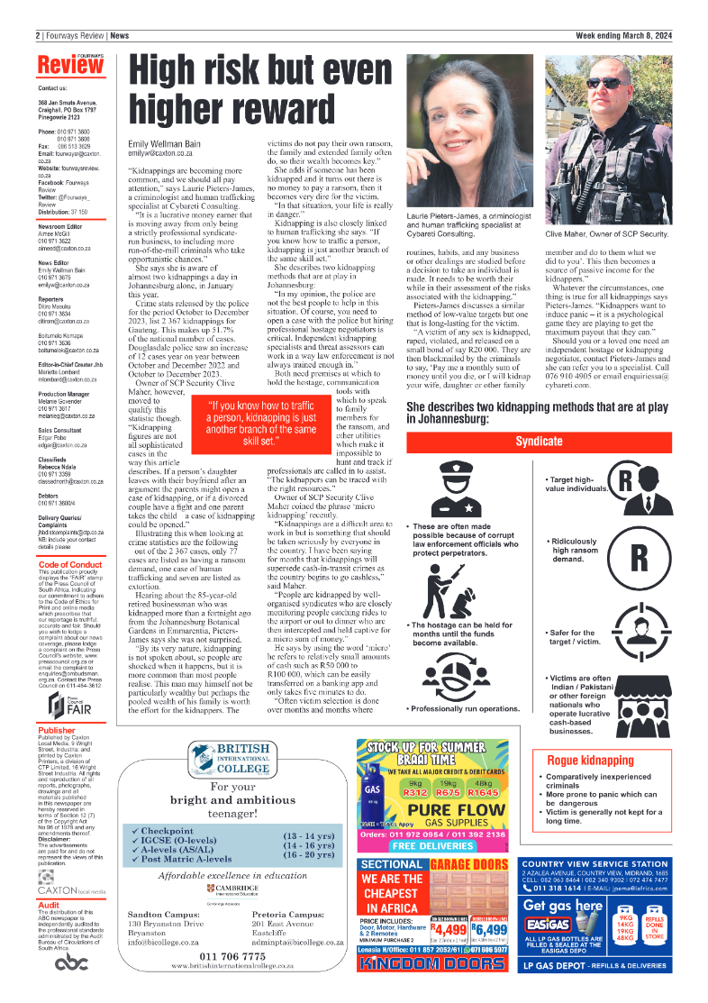 Fourways Review 08 March 2024 page 2