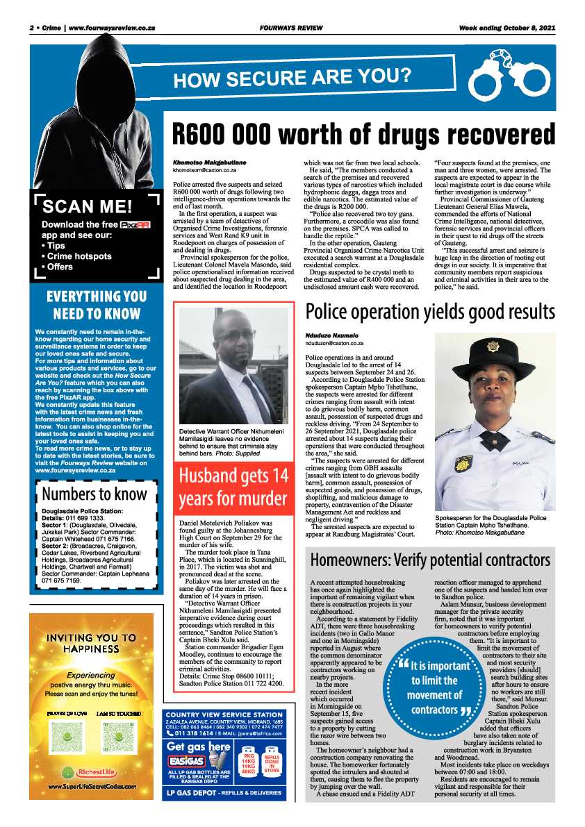 Fourways Review 08 October 2021 page 2