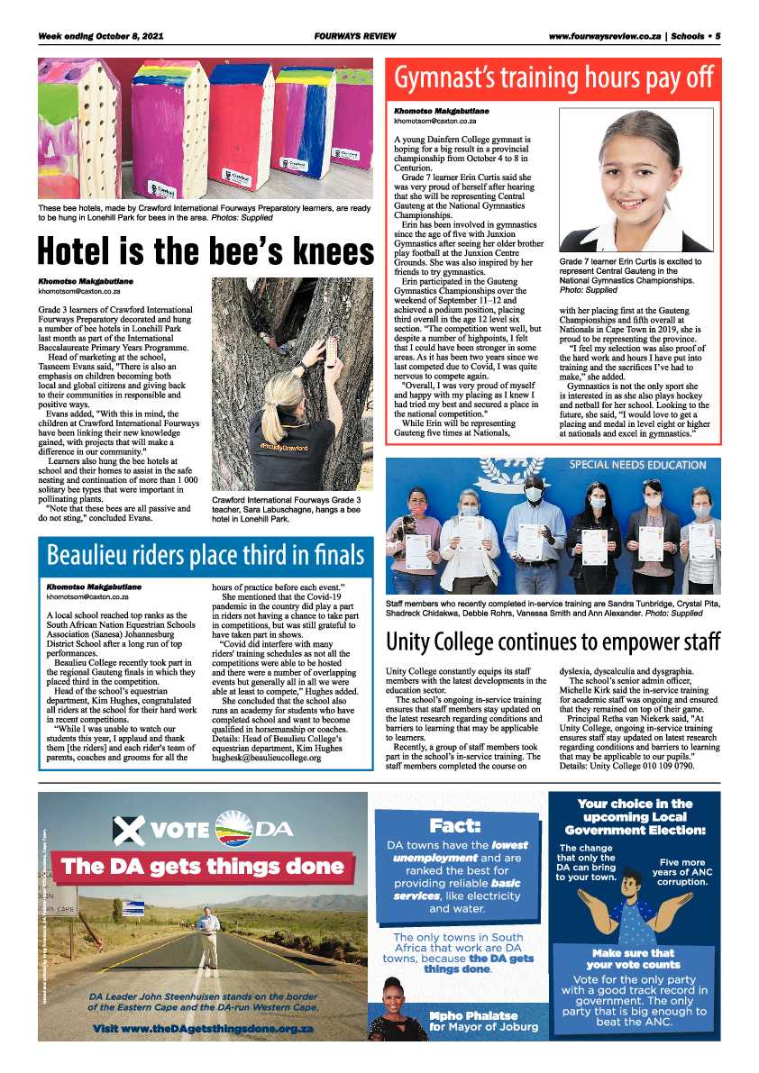 Fourways Review 08 October 2021 page 5