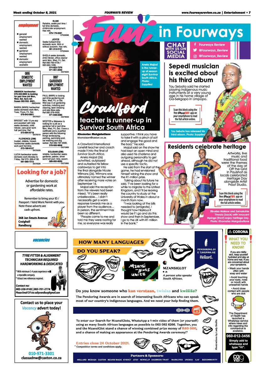 Fourways Review 08 October 2021 page 7