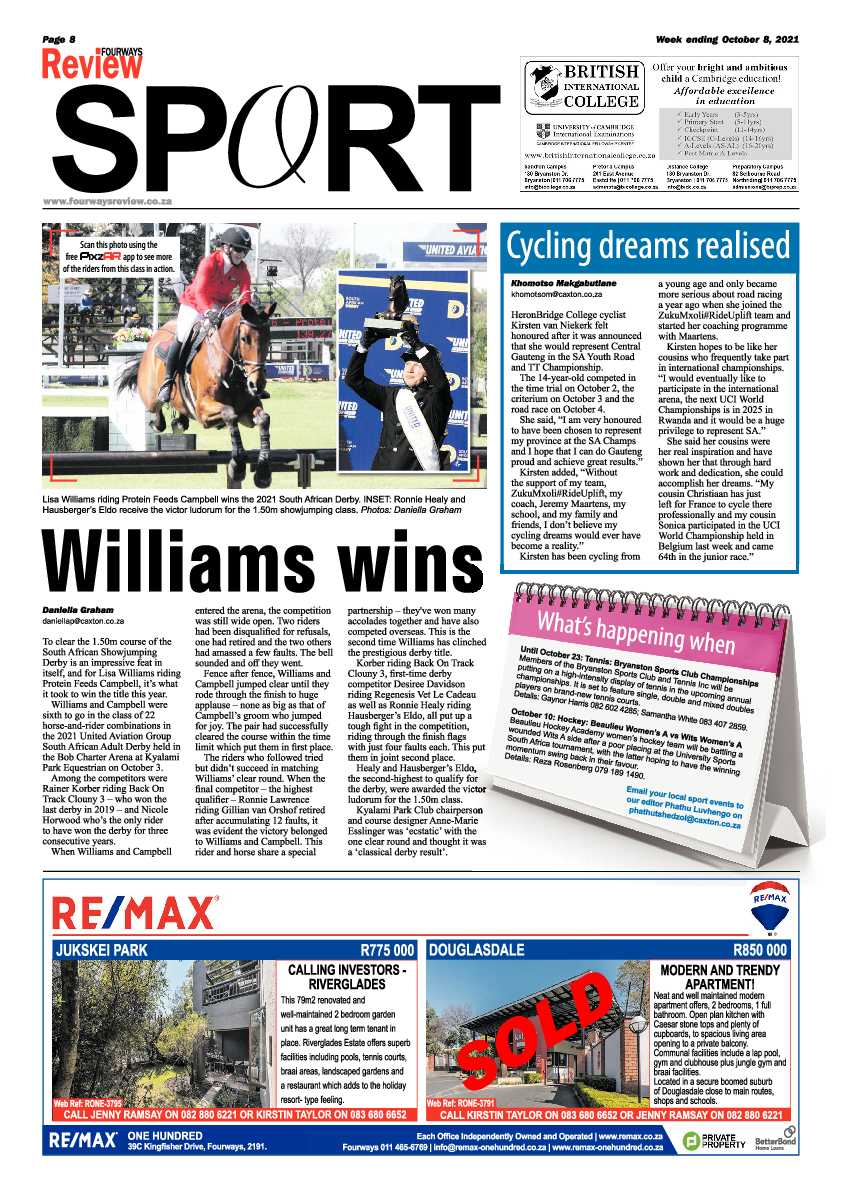 Fourways Review 08 October 2021 page 8