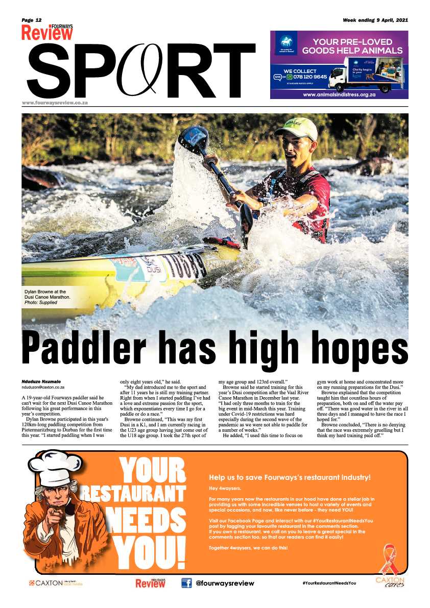 Fourways Review 09 April 2021 page 12
