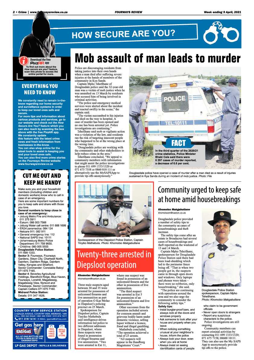 Fourways Review 09 April 2021 page 2