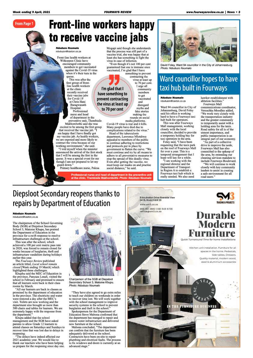 Fourways Review 09 April 2021 page 3