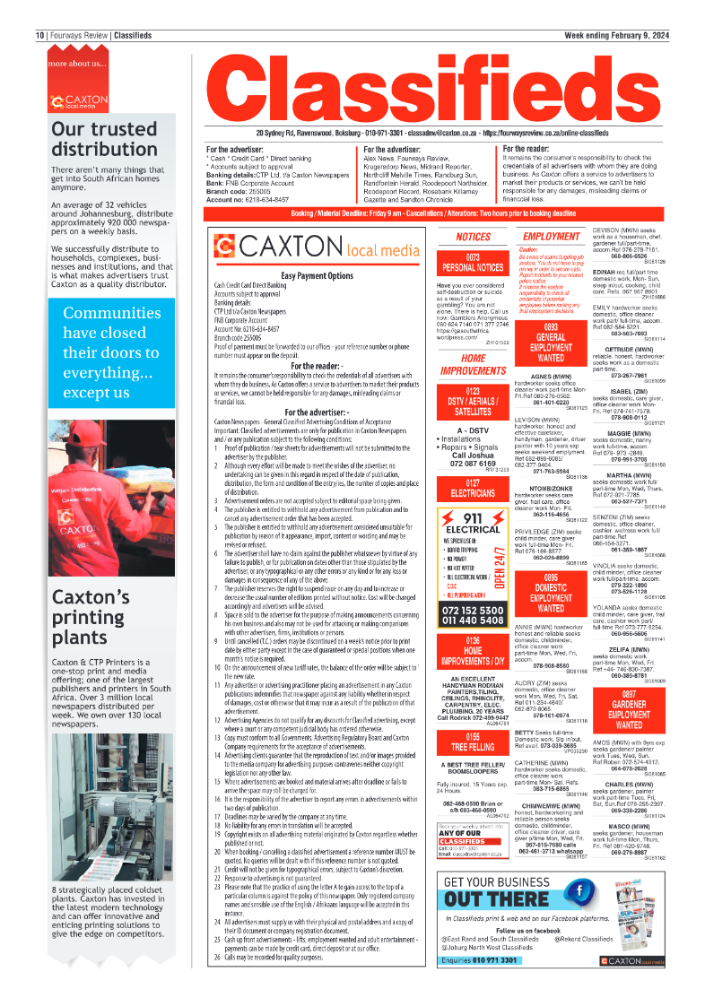 Fourways Review 09 February 2024 page 10