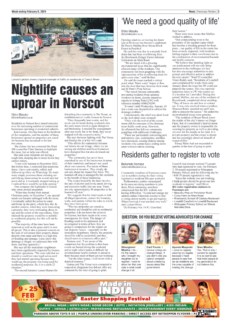 Fourways Review 09 February 2024 page 3