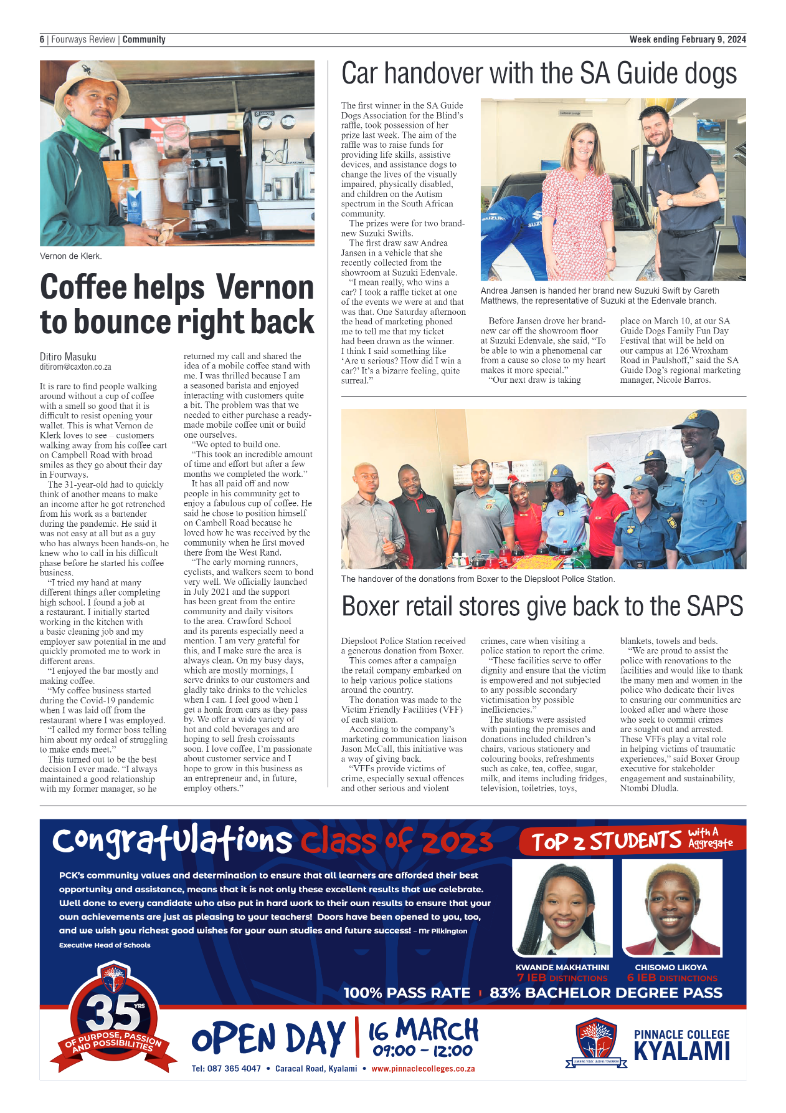 Fourways Review 09 February 2024 page 6