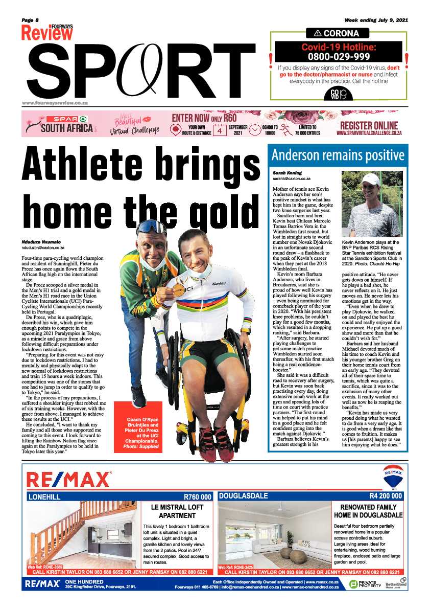 Fourways Review 09 July 2021 page 8
