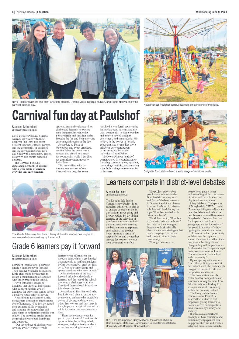 Fourways Review 09 June 2023 page 8