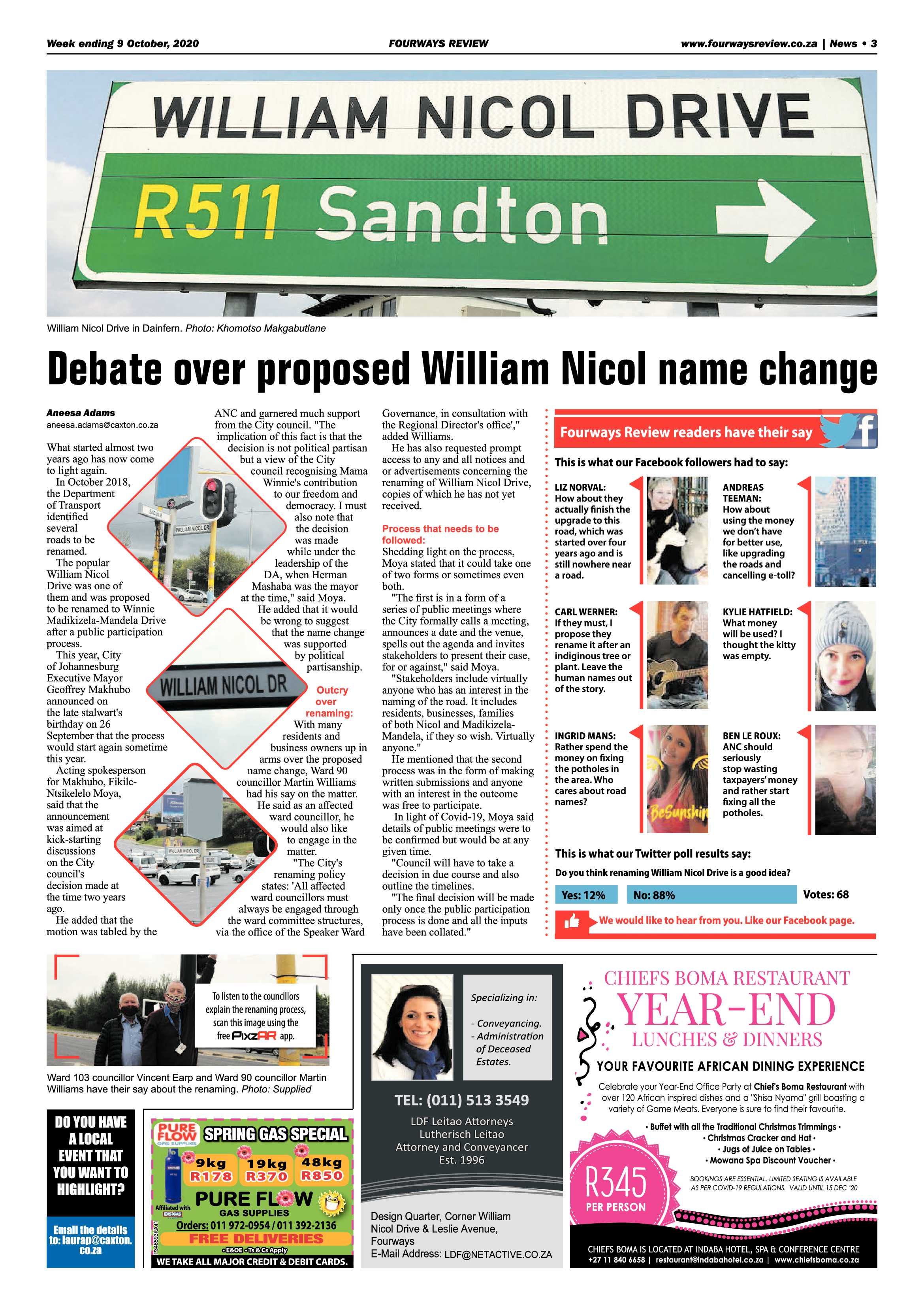 Fourways Review 09 October 2020 page 3