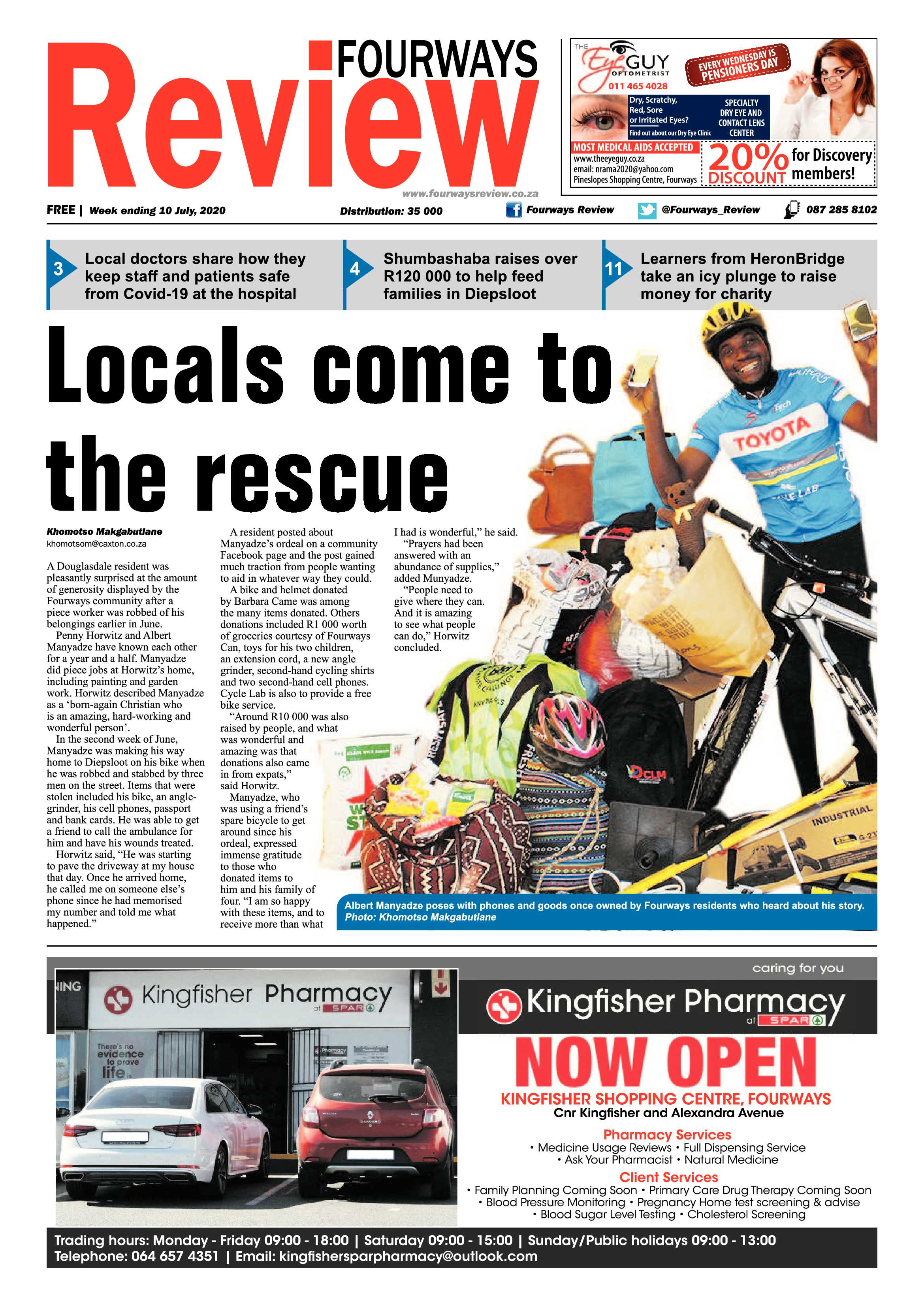 Fourways Review 10 July 2020 page 1