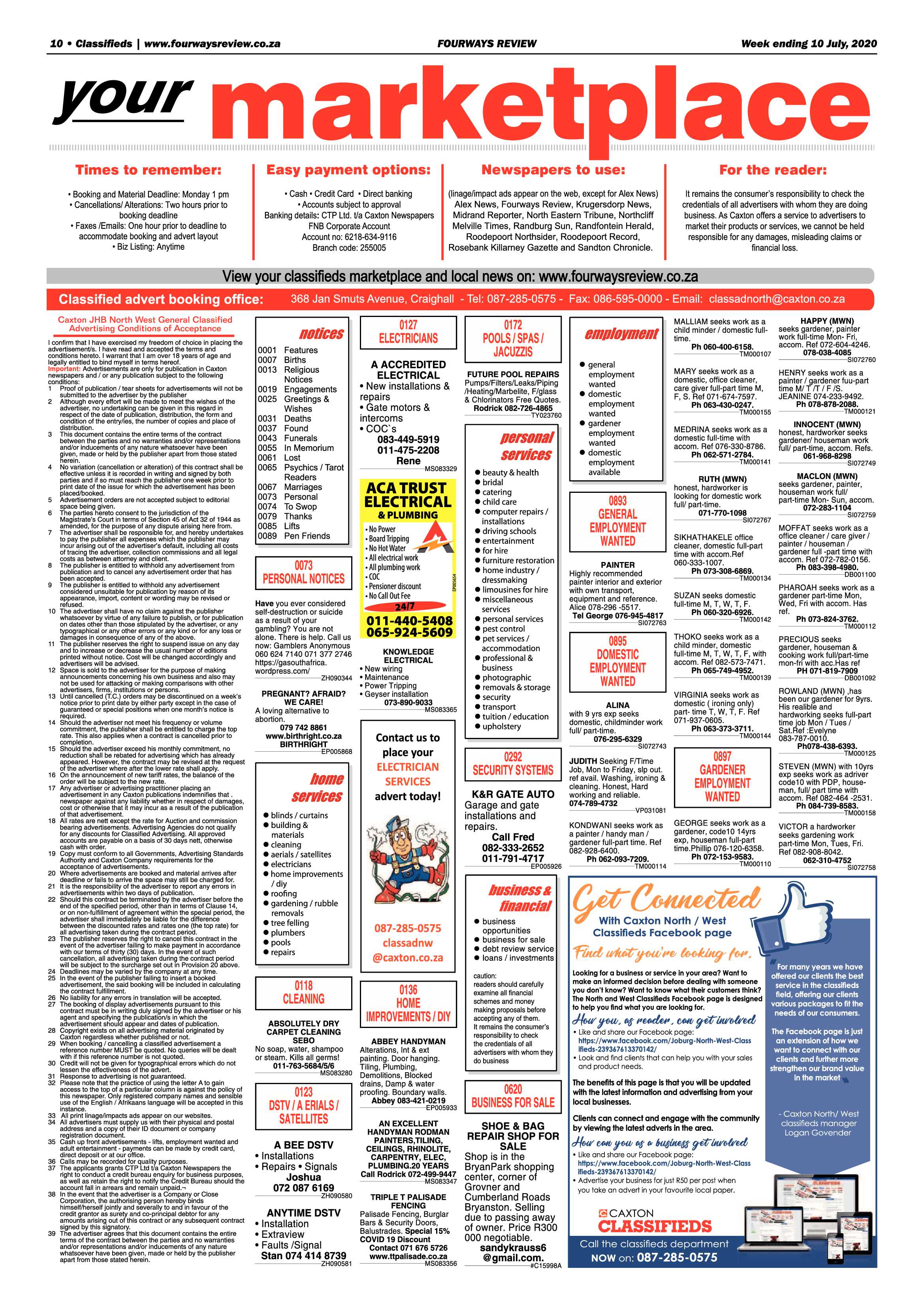 Fourways Review 10 July 2020 page 10