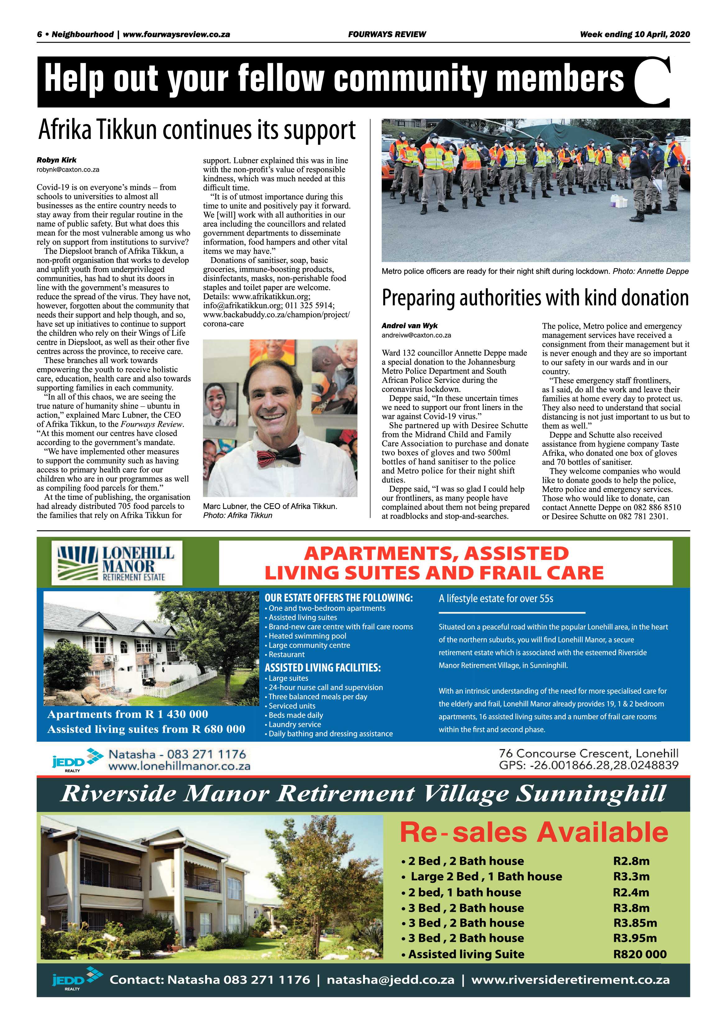 Fourways Review 10 April 2020 page 6