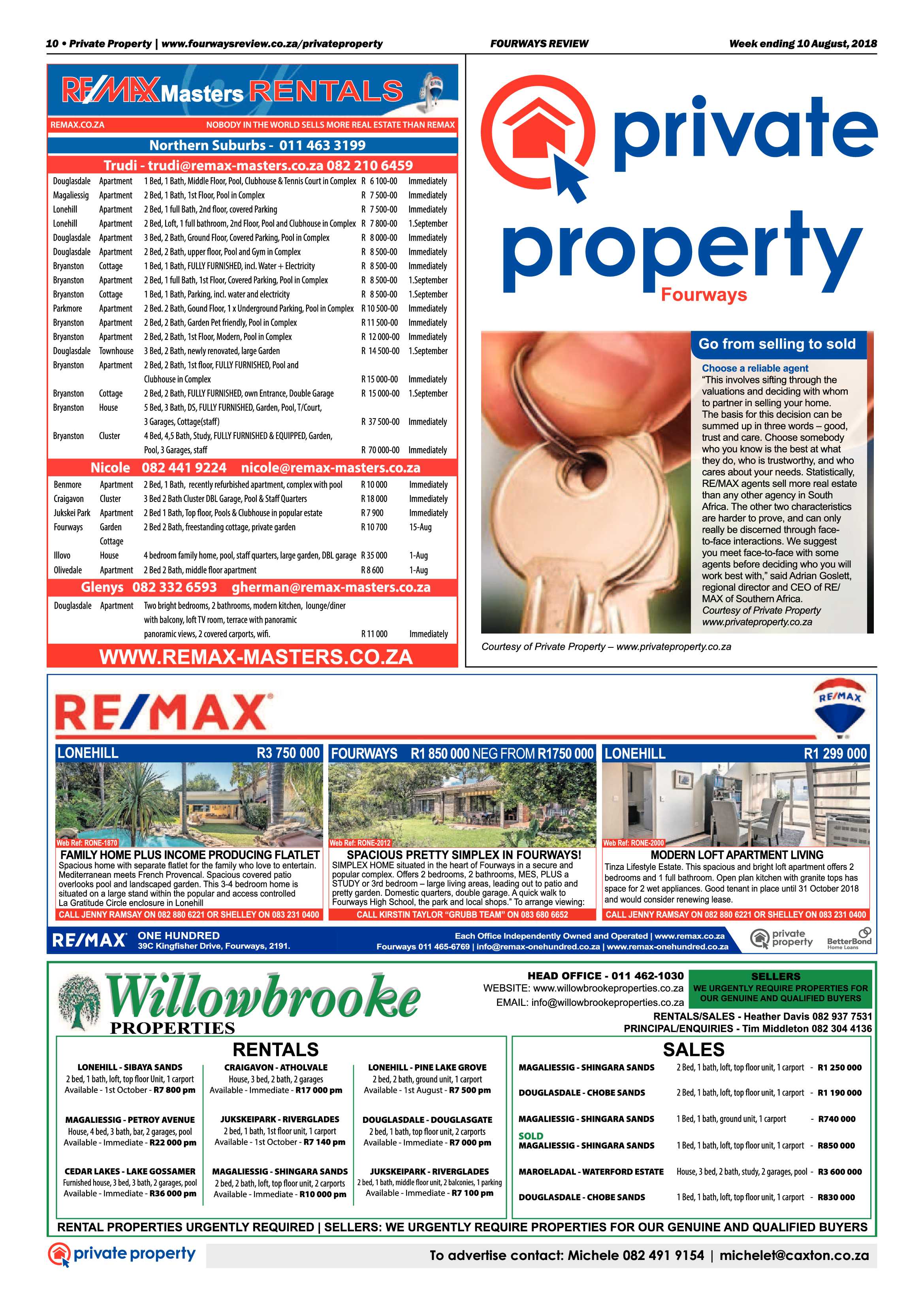Fourways Review 10 August, 2018 page 10
