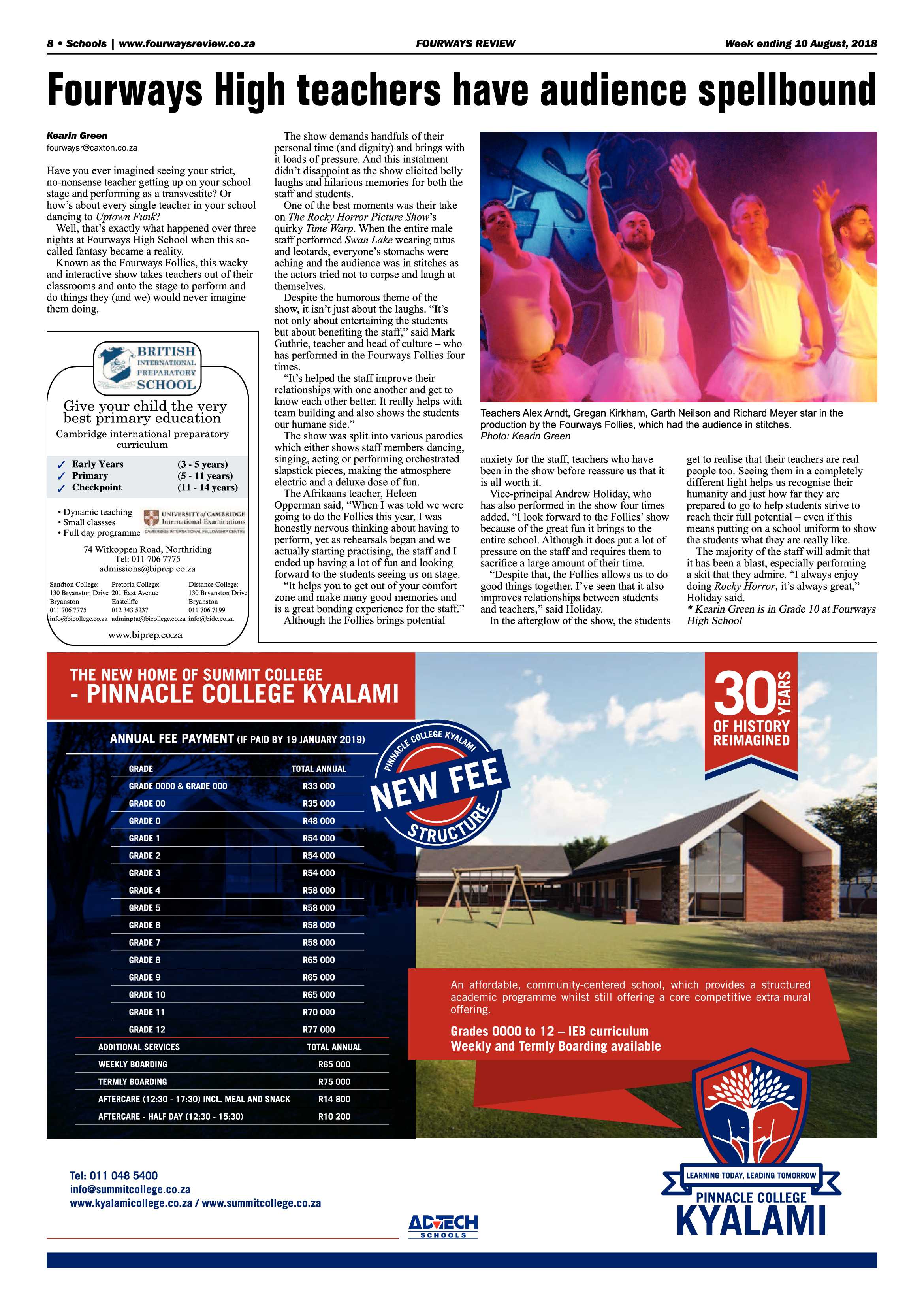 Fourways Review 10 August, 2018 page 8
