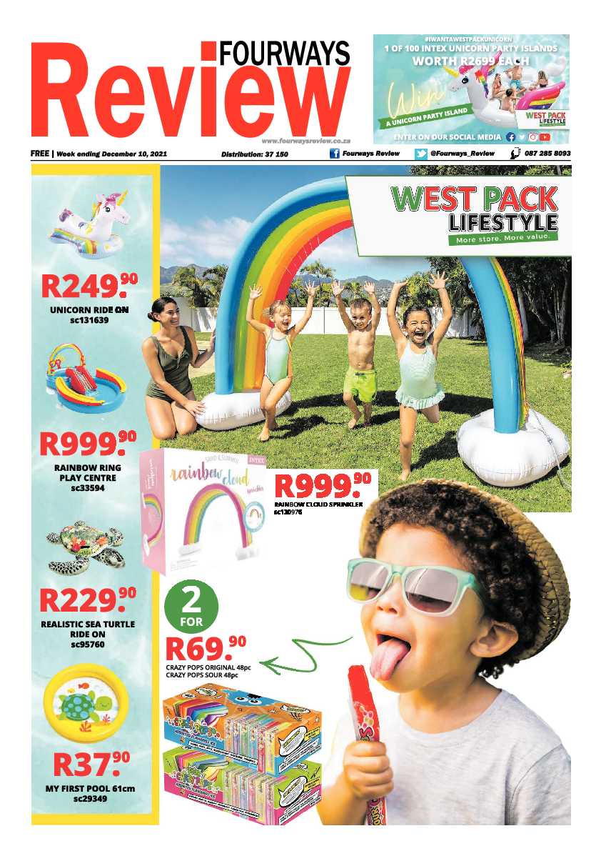 Fourways Review 10 December 2021 page 1