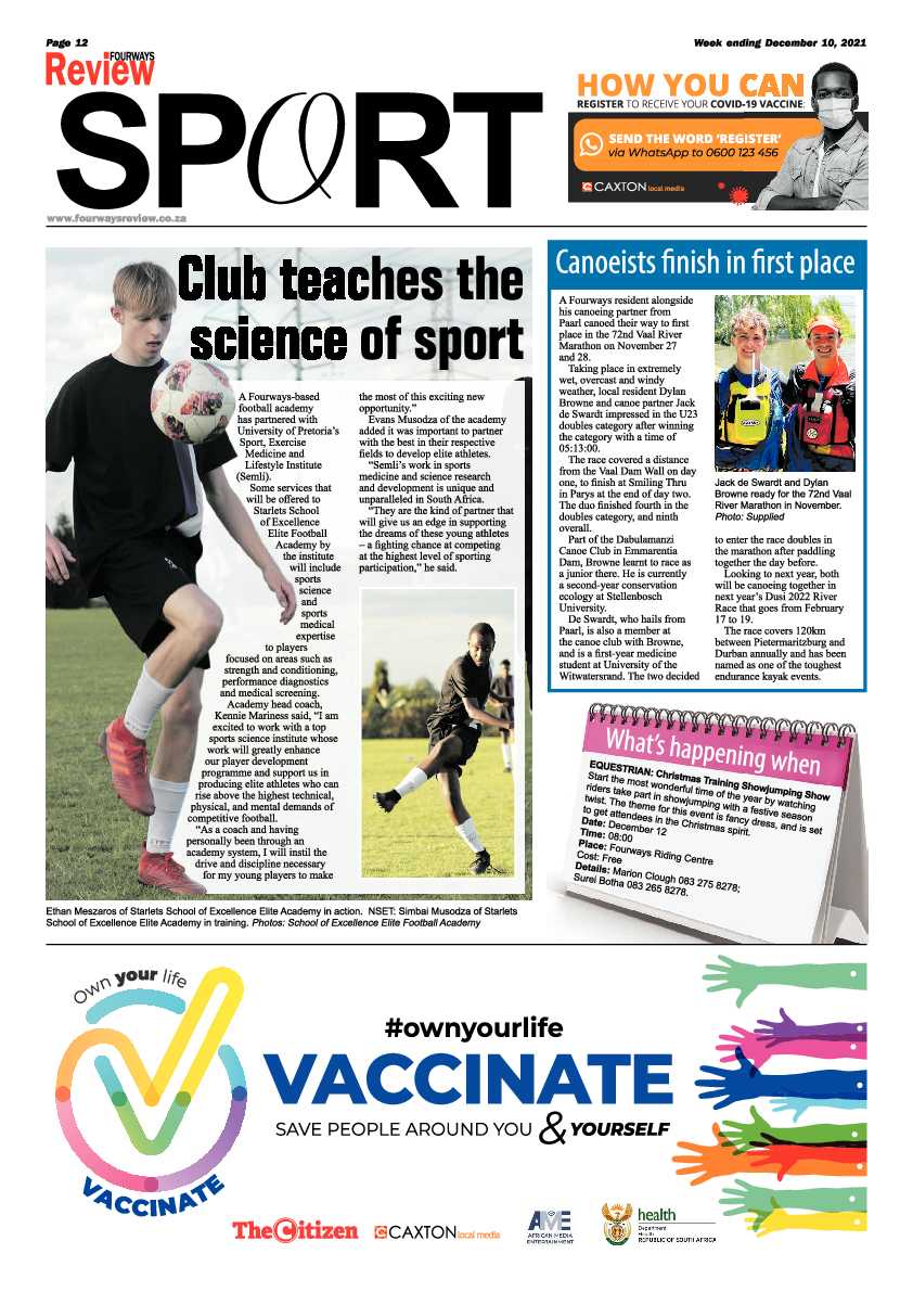 Fourways Review 10 December 2021 page 14