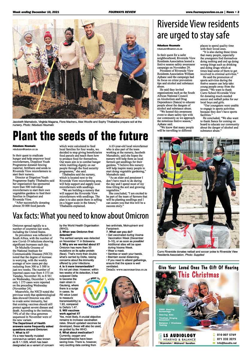 Fourways Review 10 December 2021 page 5
