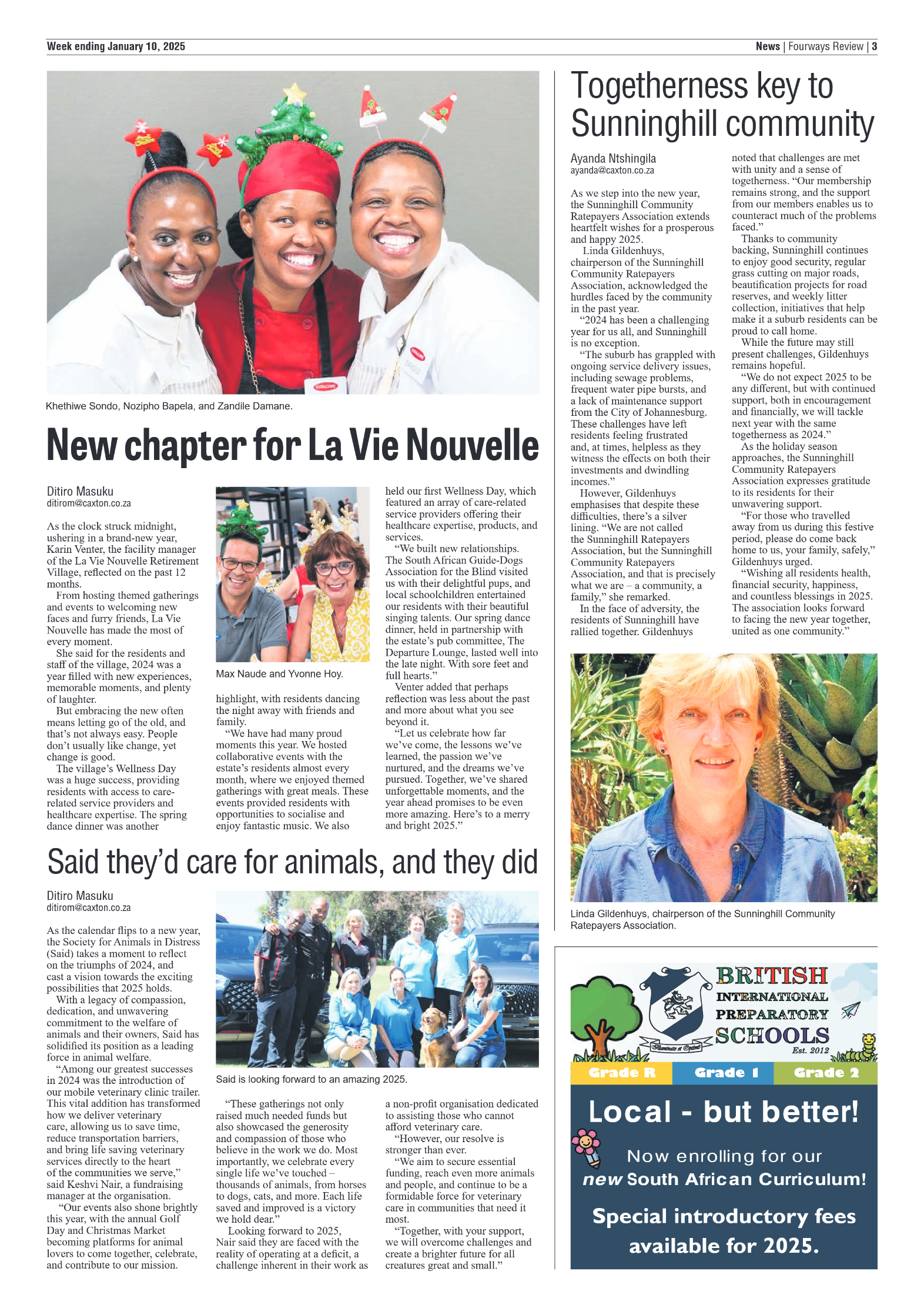 Fourways Review 10 January 2025 page 3