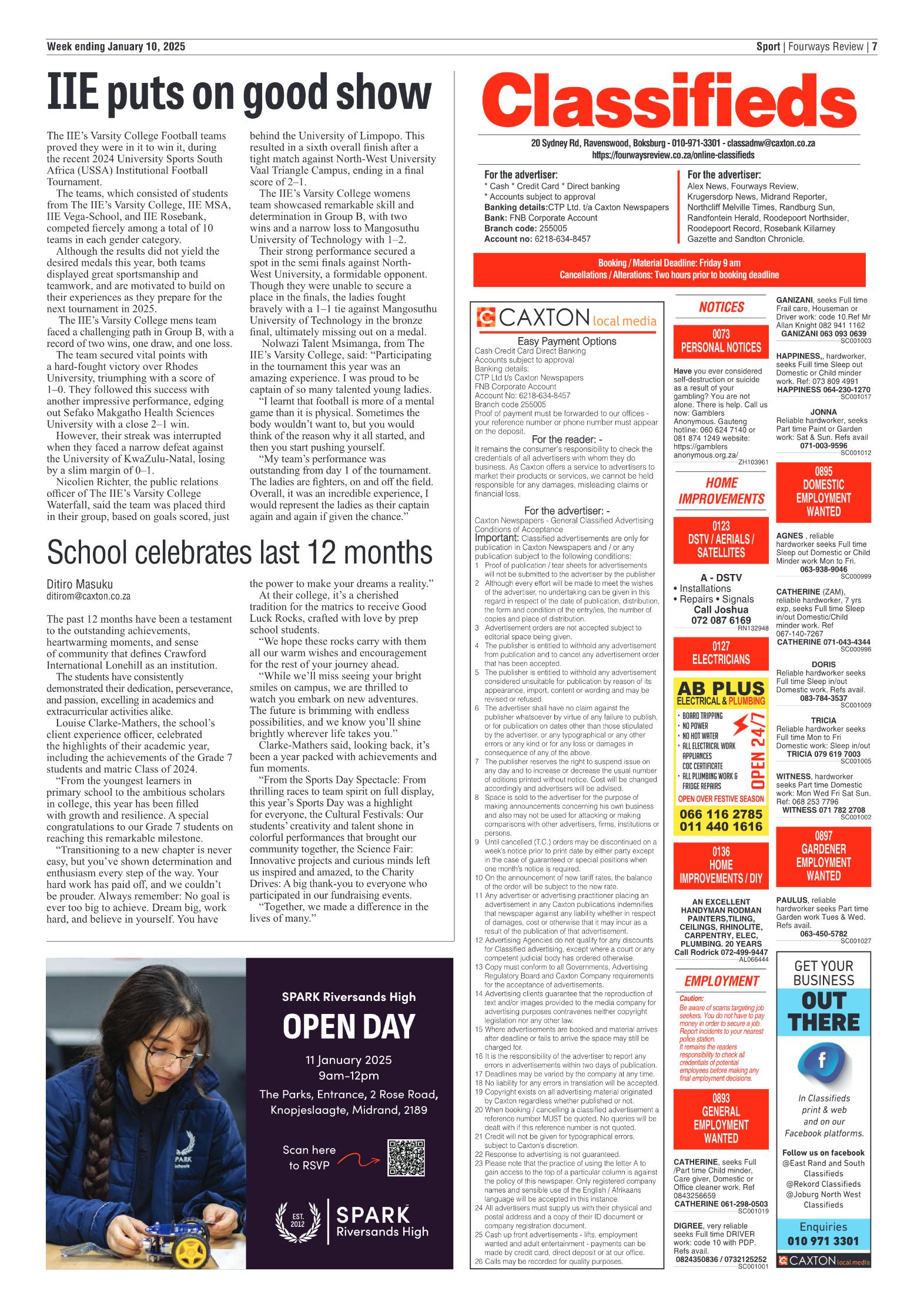 Fourways Review 10 January 2025 page 7