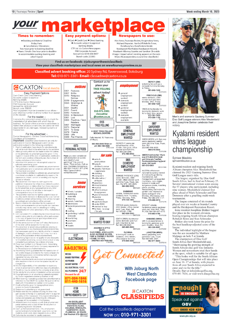 Fourways Review 10 March 2023 page 10