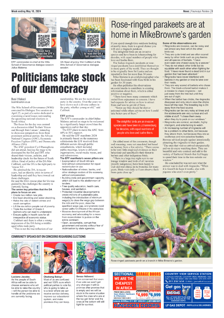 Fourways Review 10 May 2024 page 3