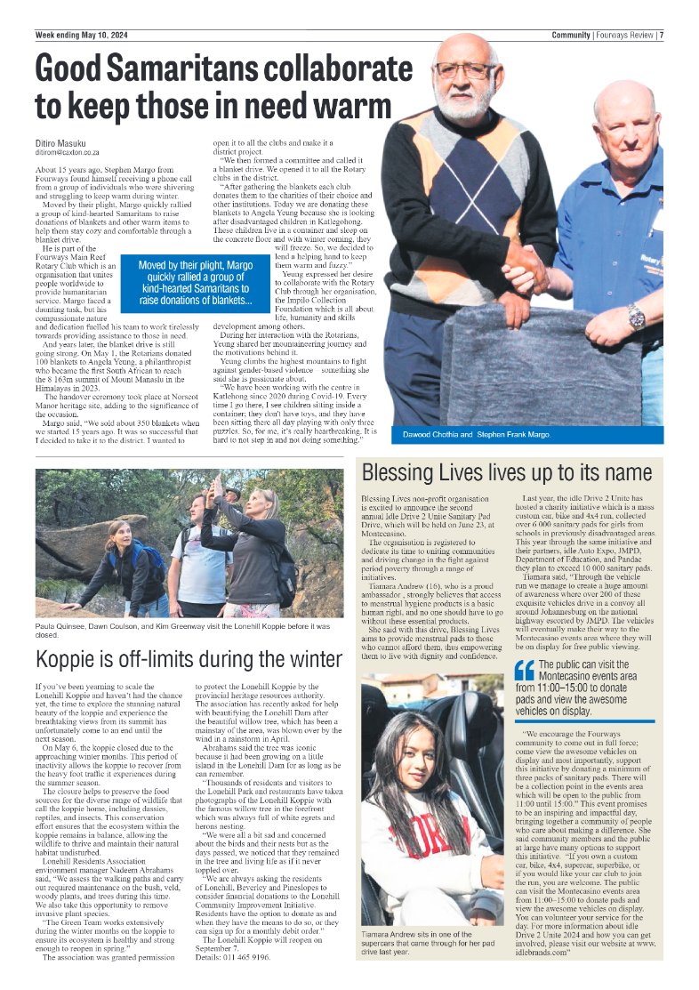 Fourways Review 10 May 2024 page 7