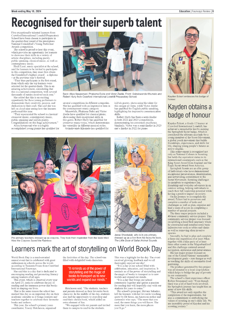 Fourways Review 10 May 2024 page 9