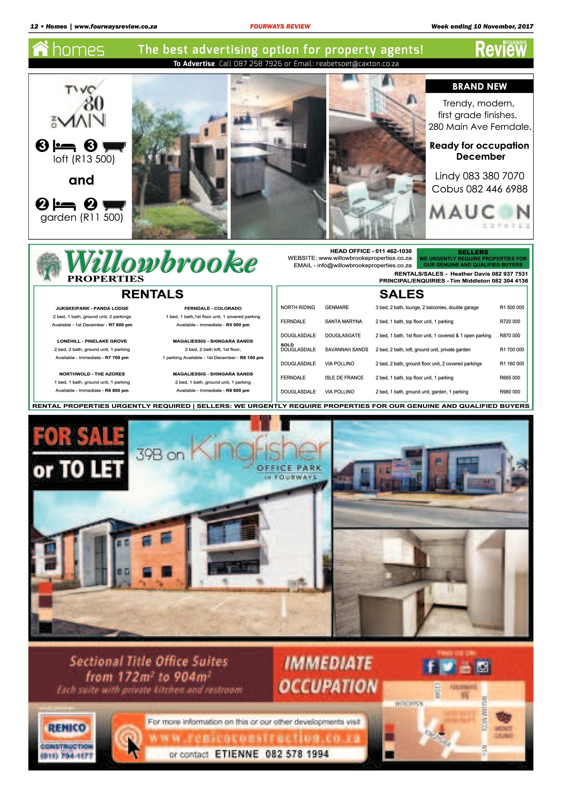Fourways Review 10 November 2017 page 12