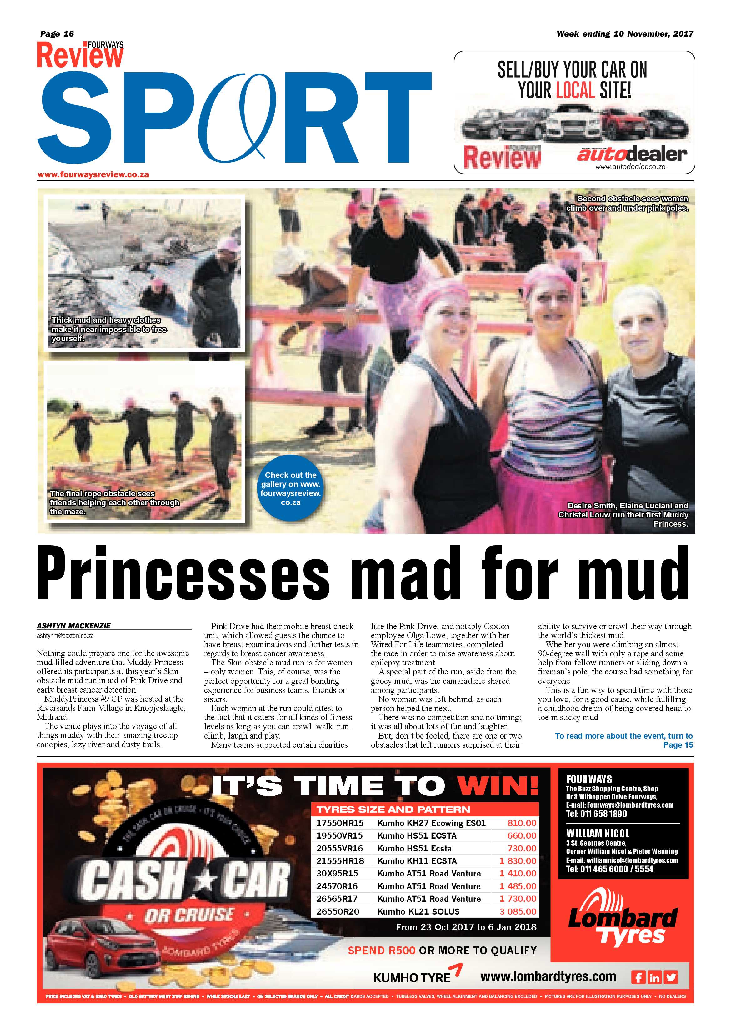 Fourways Review 10 November 2017 page 16