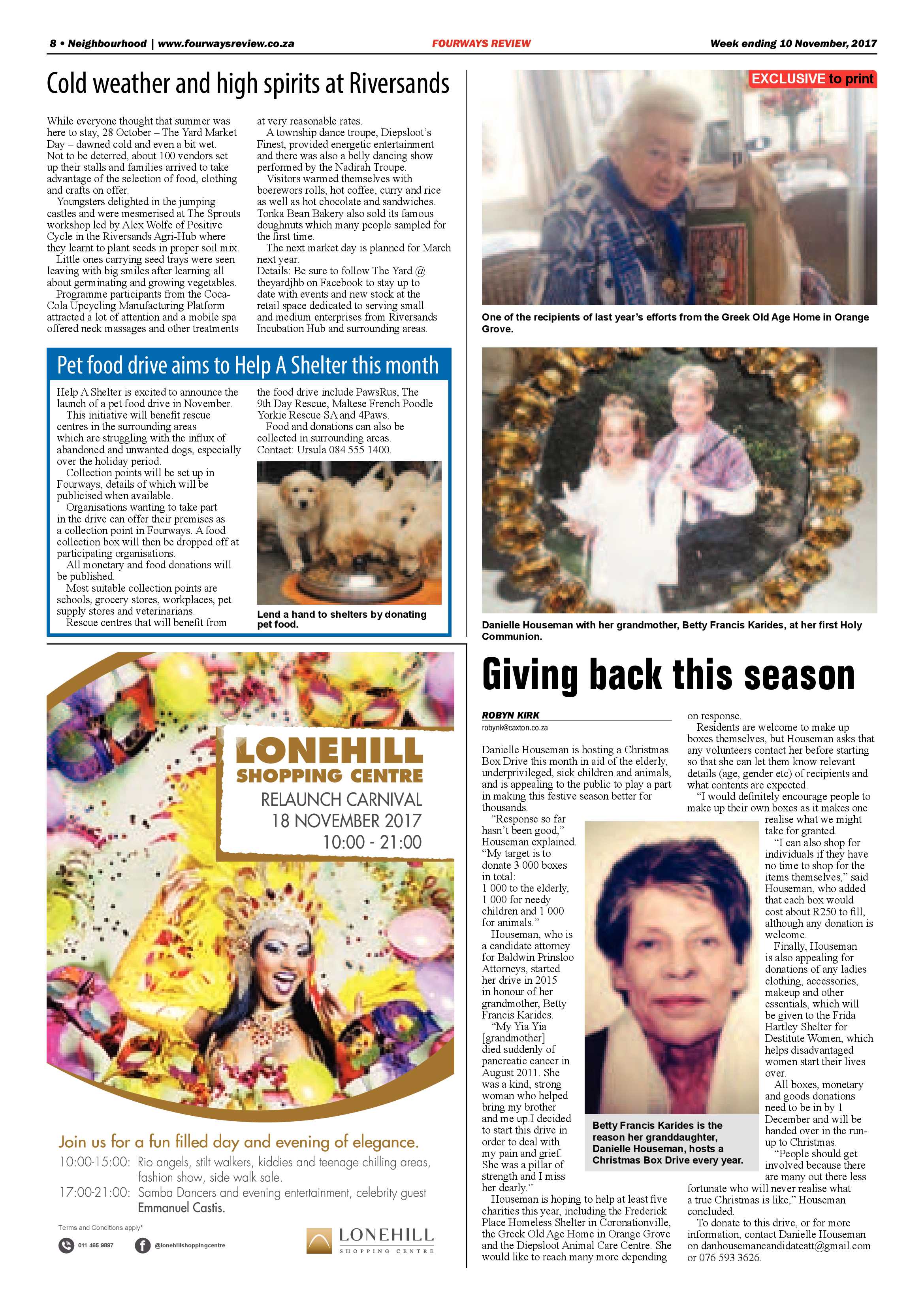 Fourways Review 10 November 2017 page 8