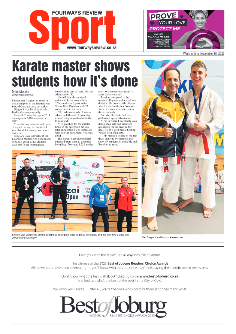 Fourways Review 10 November 2023 page 12