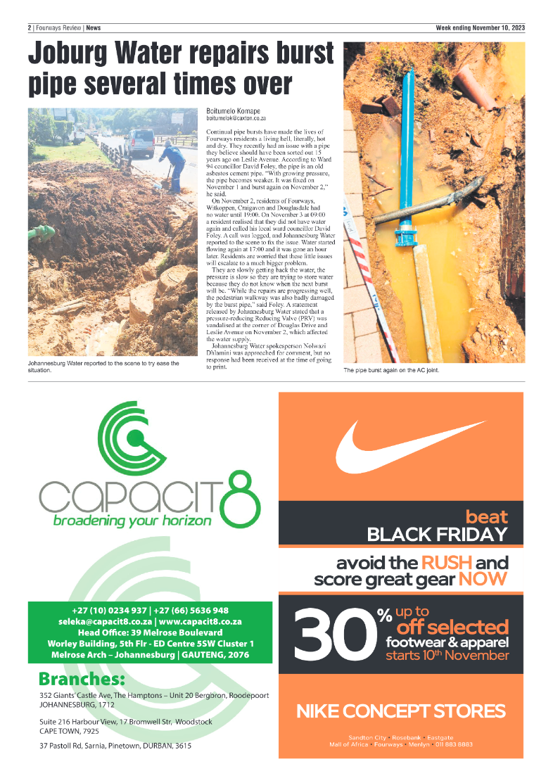 Fourways Review 10 November 2023 page 2