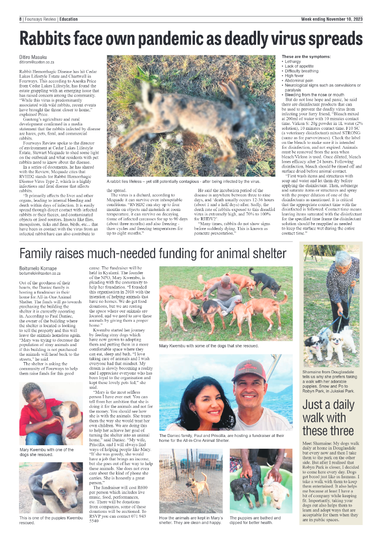 Fourways Review 10 November 2023 page 8