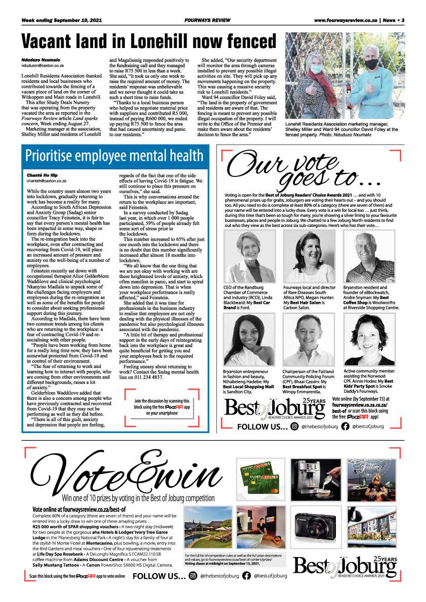 Fourways Review 10 September 2021 page 3