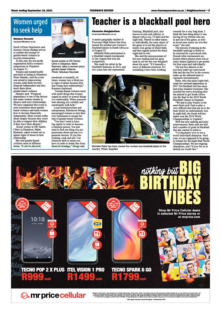 Fourways Review 10 September 2021 page 5