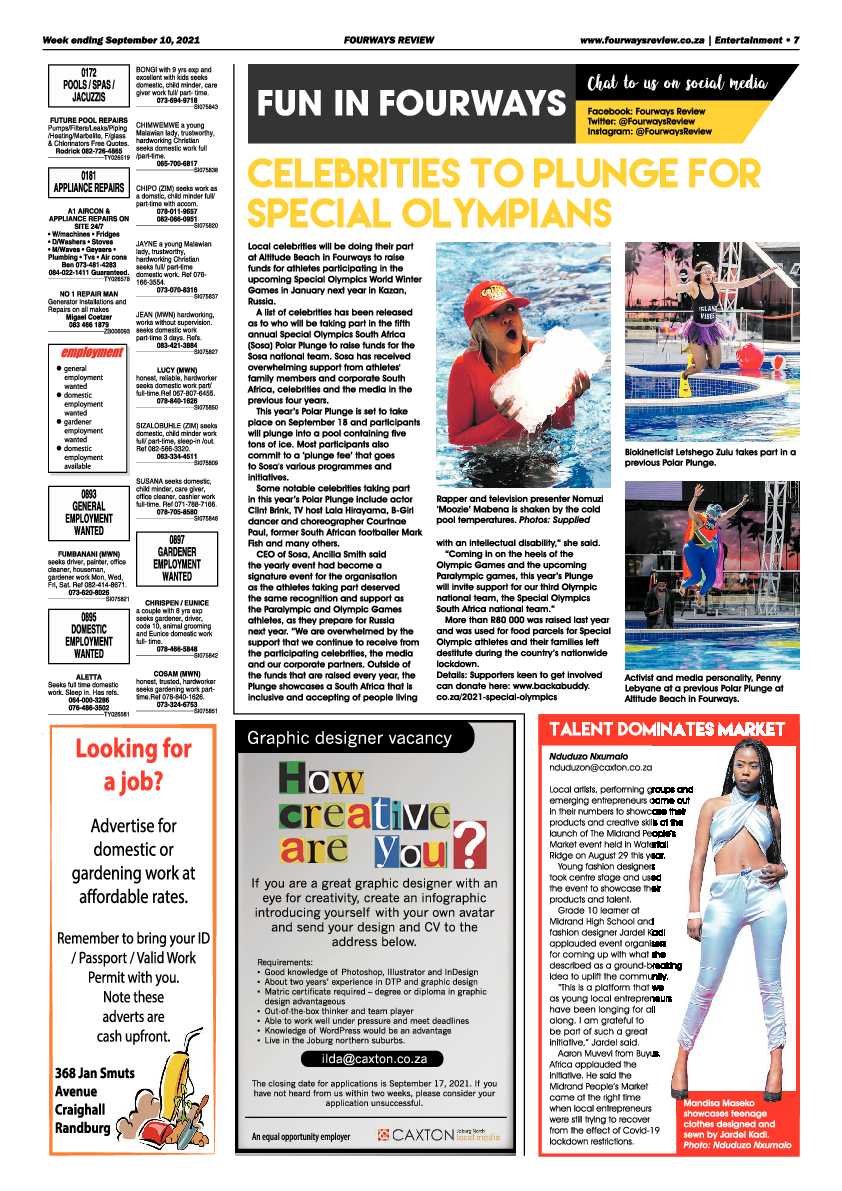 Fourways Review 10 September 2021 page 7