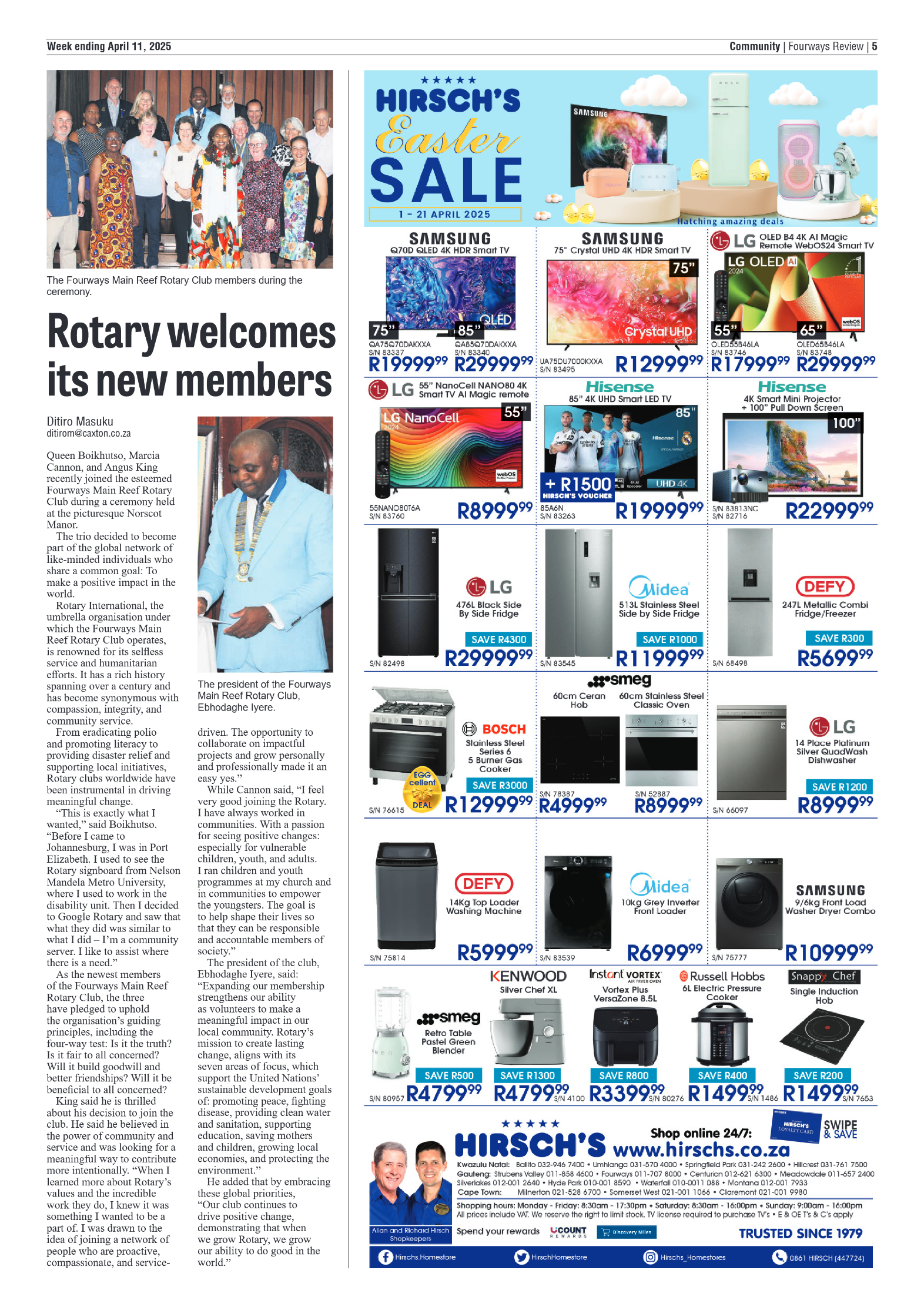 Fourways Review 11 April 2025 page 7